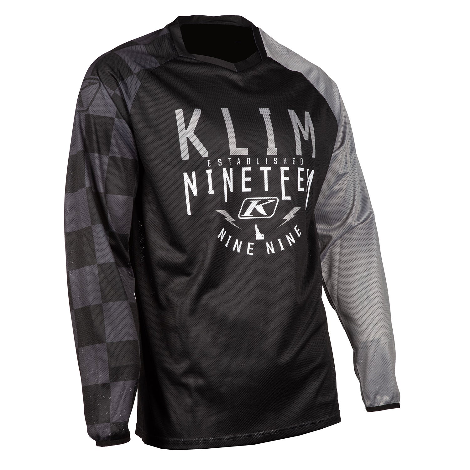 Klim Petrol Jersey Checkered Black