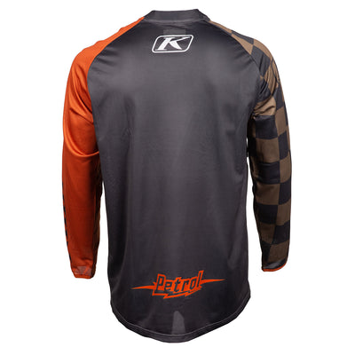 Klim Petrol Jersey Checkered Potter's Clay