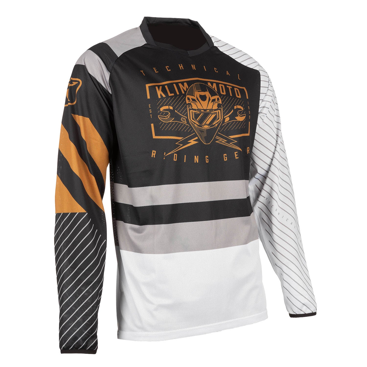 Klim Petrol Jersey Octane Black - Monument