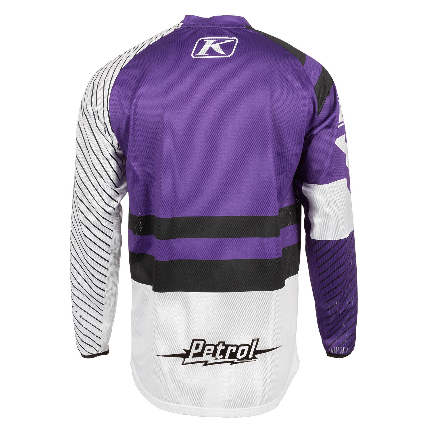 Klim Petrol Jersey Octane Heliotrope - White