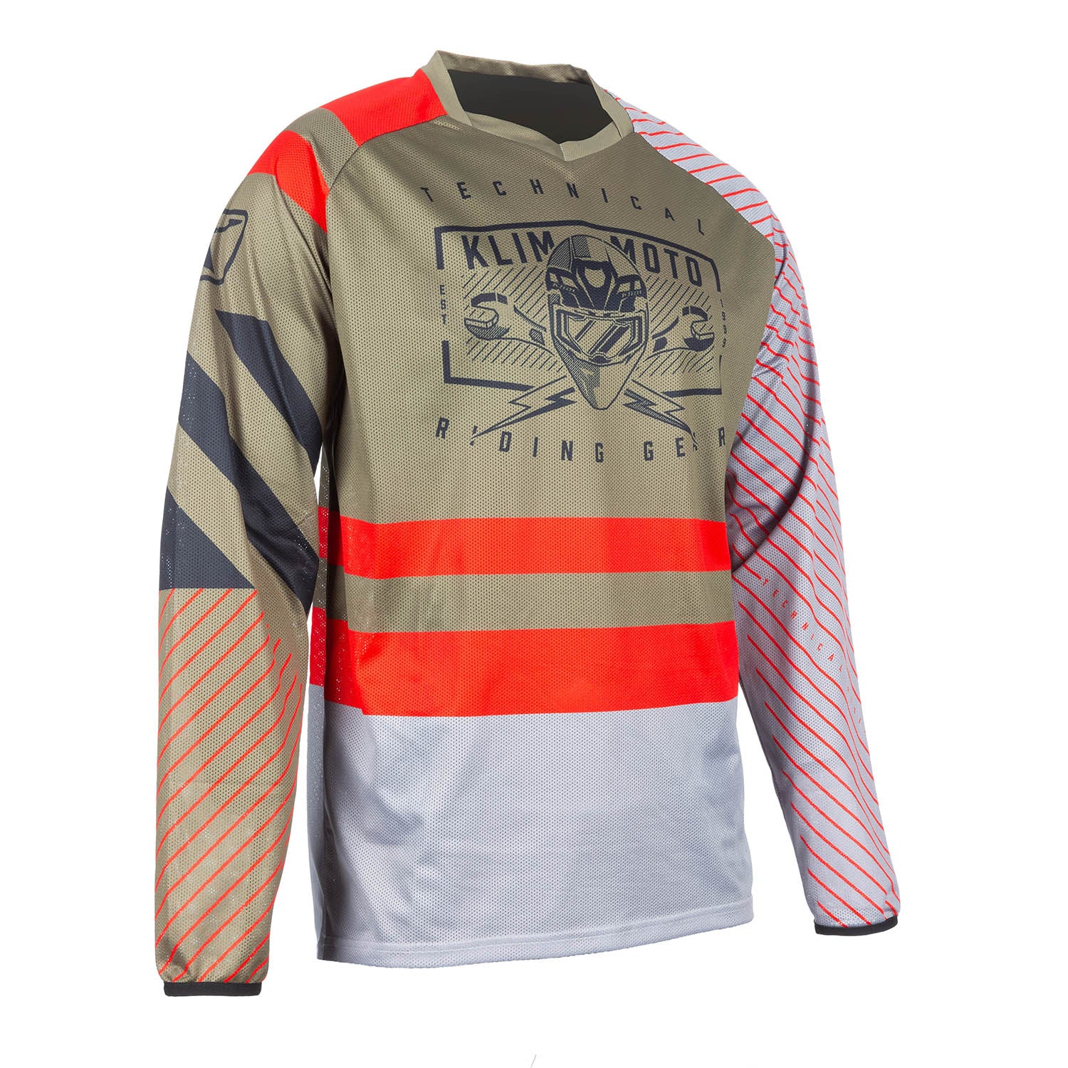 Klim Petrol Jersey Octane Winter Moss - Redrock