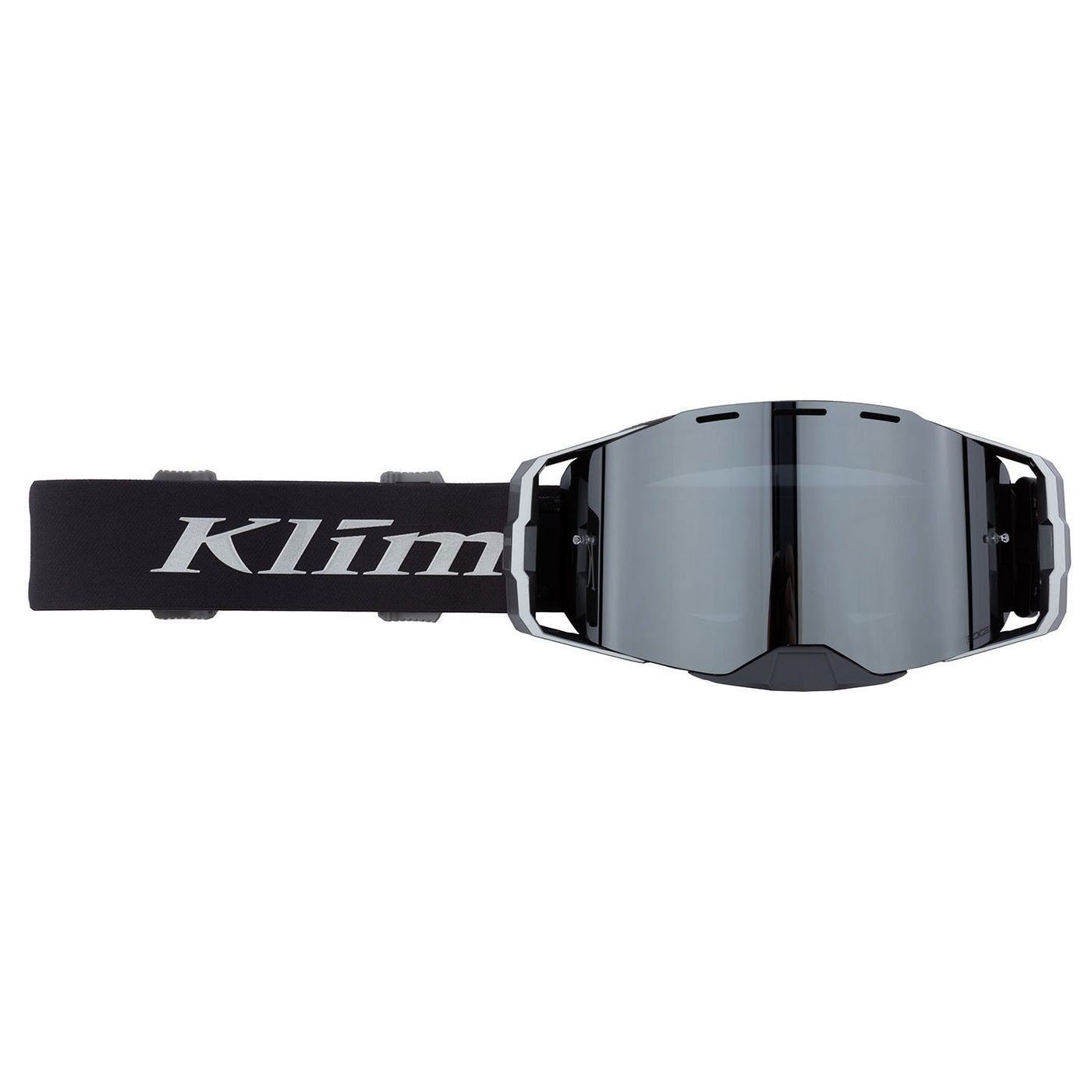 Klim Edge Off-Road Goggle Asphalt Monument Dark Smoke Silver Mirror Lens