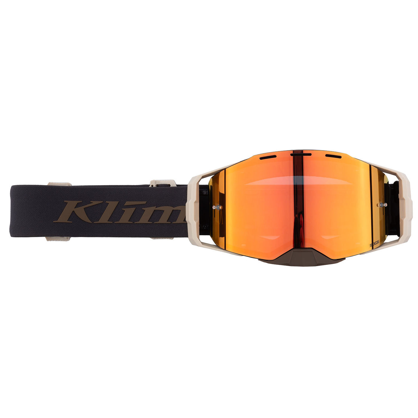 Klim Edge Off-Road Goggle Asphalt Teak Smoke Bronze Mirror Lens