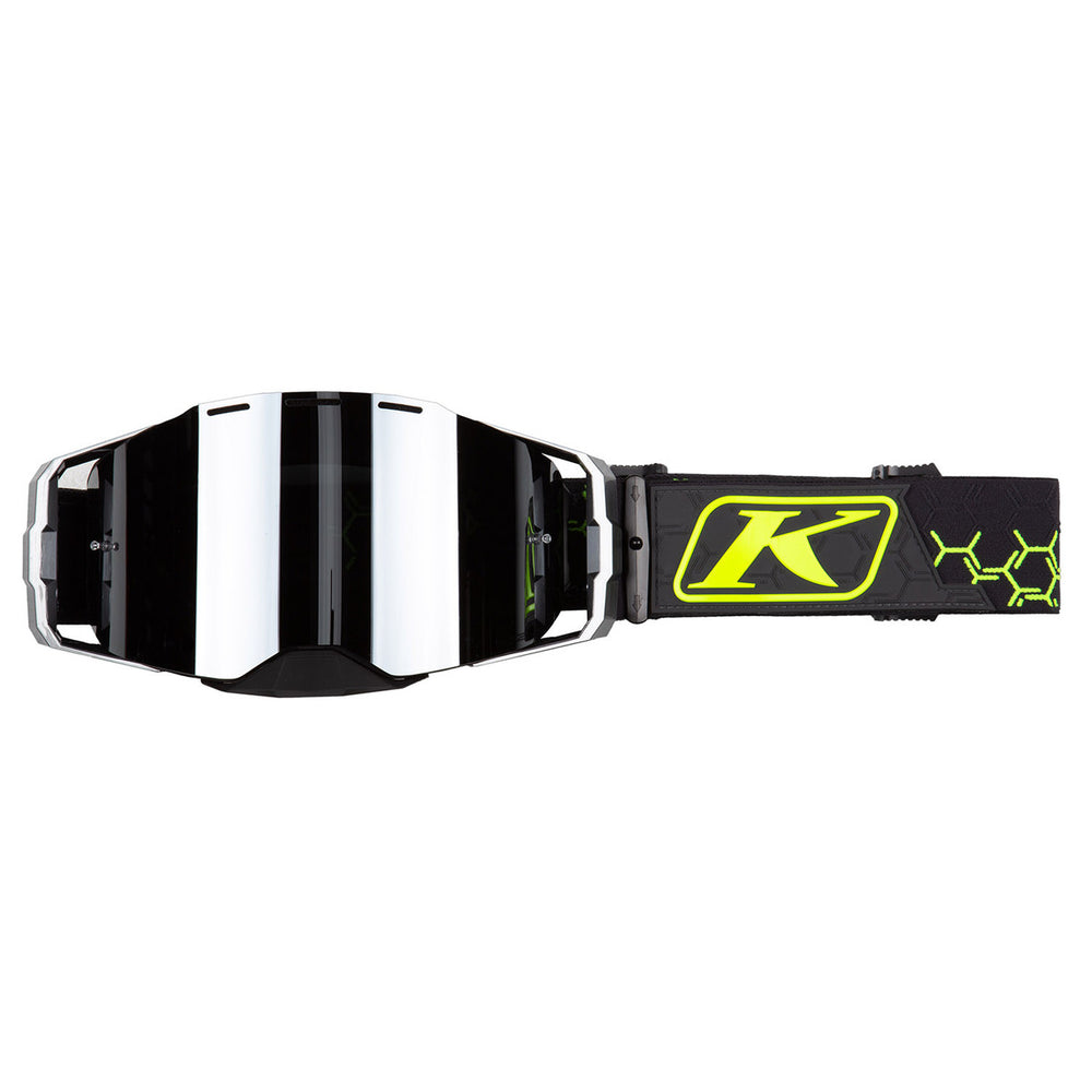 Klim Edge Off-Road Goggle Hex Asphalt Hi-Vis Dark Smoke Sliver Lens