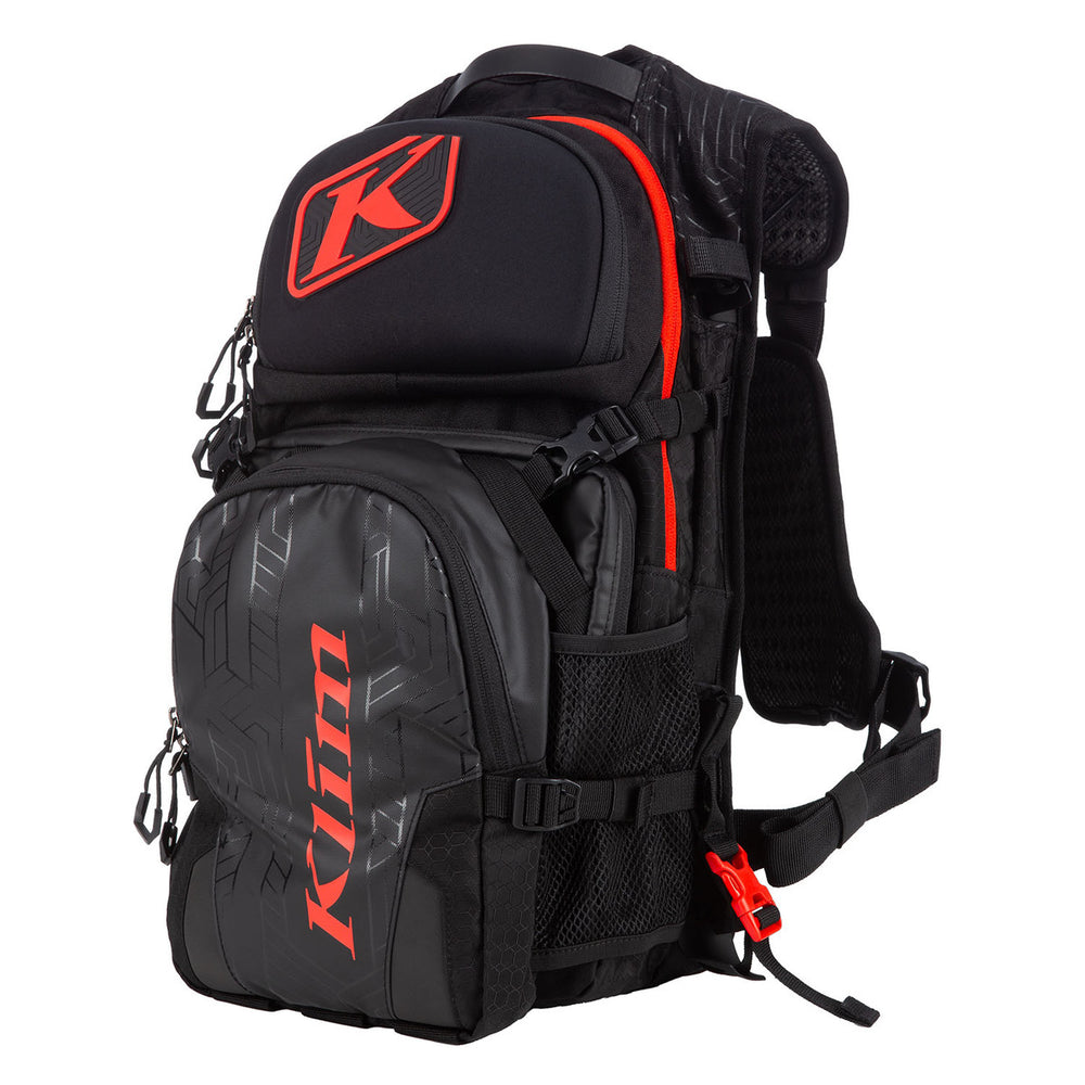Klim Nac Pak Black - Fiery Red