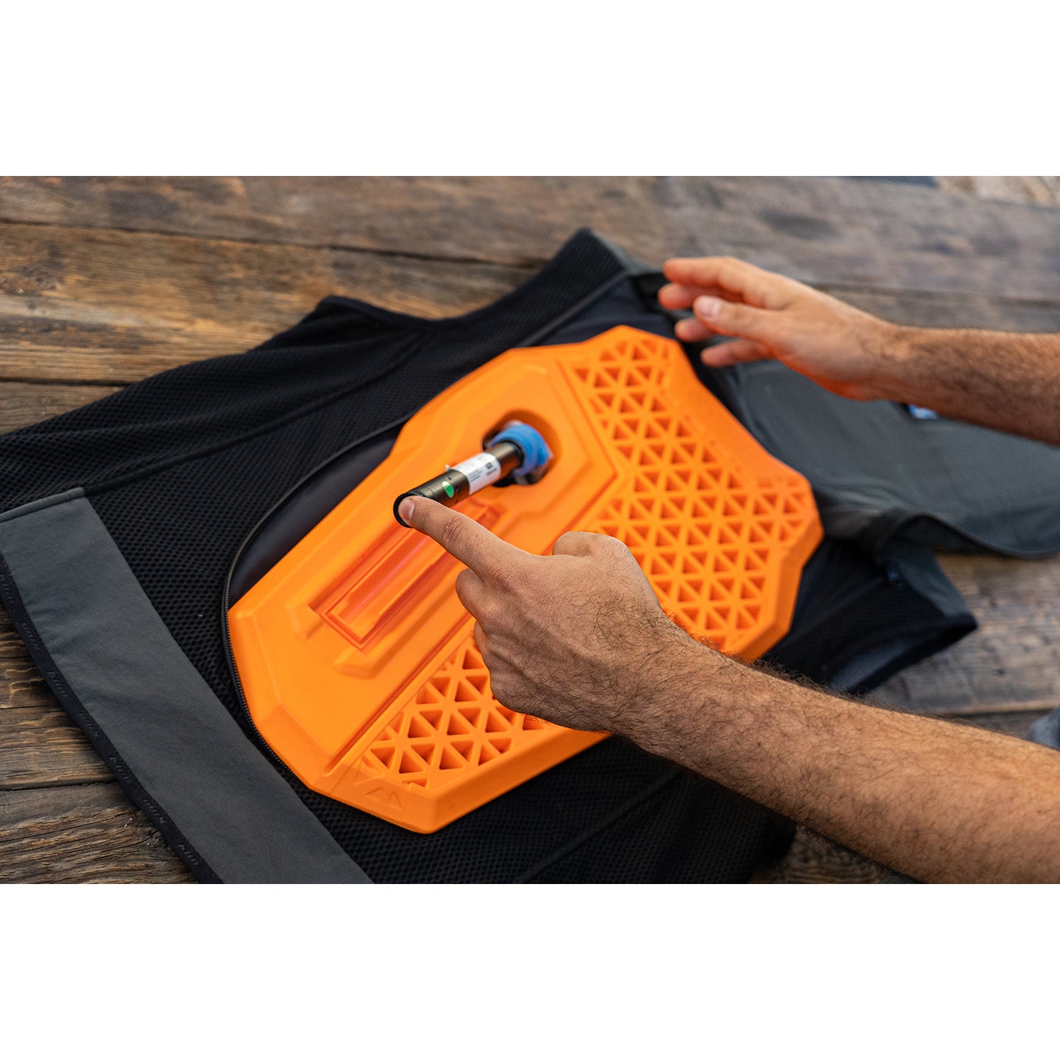 Klim Airbag Vest Compatible D3O Level 2 Back Protector