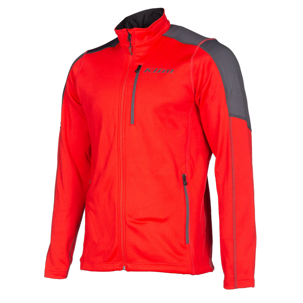 Klim Inferno Jacket High Risk Red - Asphalt