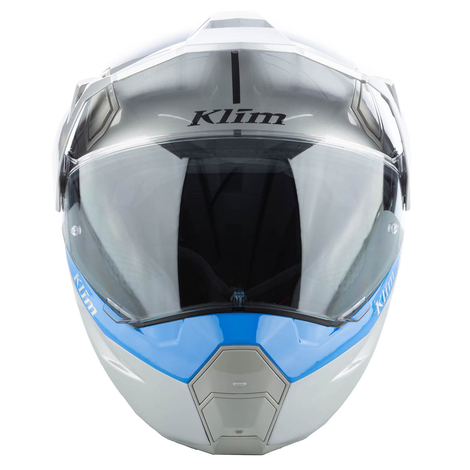 X1 Alpha Helmet ECE/DOT Gloss Concept High-Rise - Electric Blue Lemonade (ECE2206)