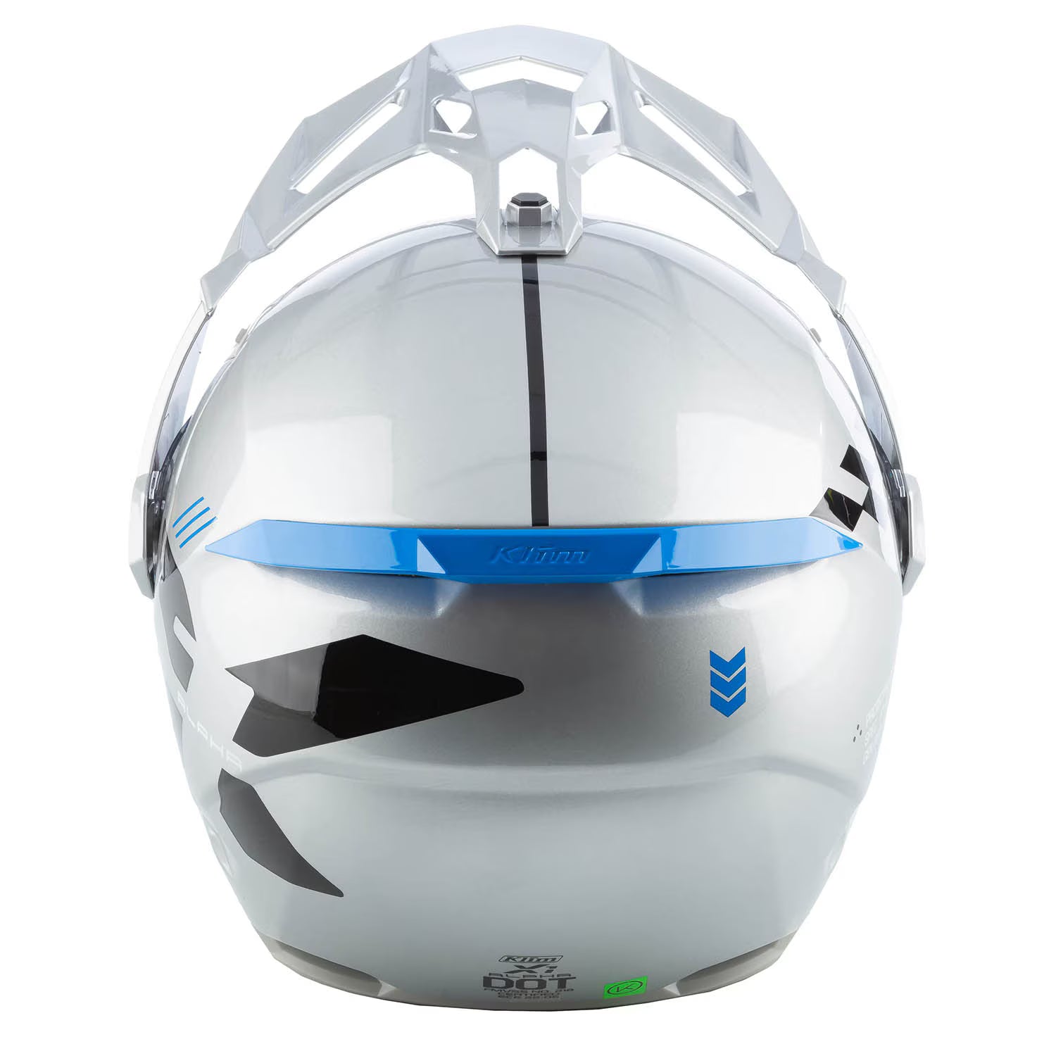 X1 Alpha Helmet ECE/DOT Gloss Concept High-Rise - Electric Blue Lemonade (ECE2206)