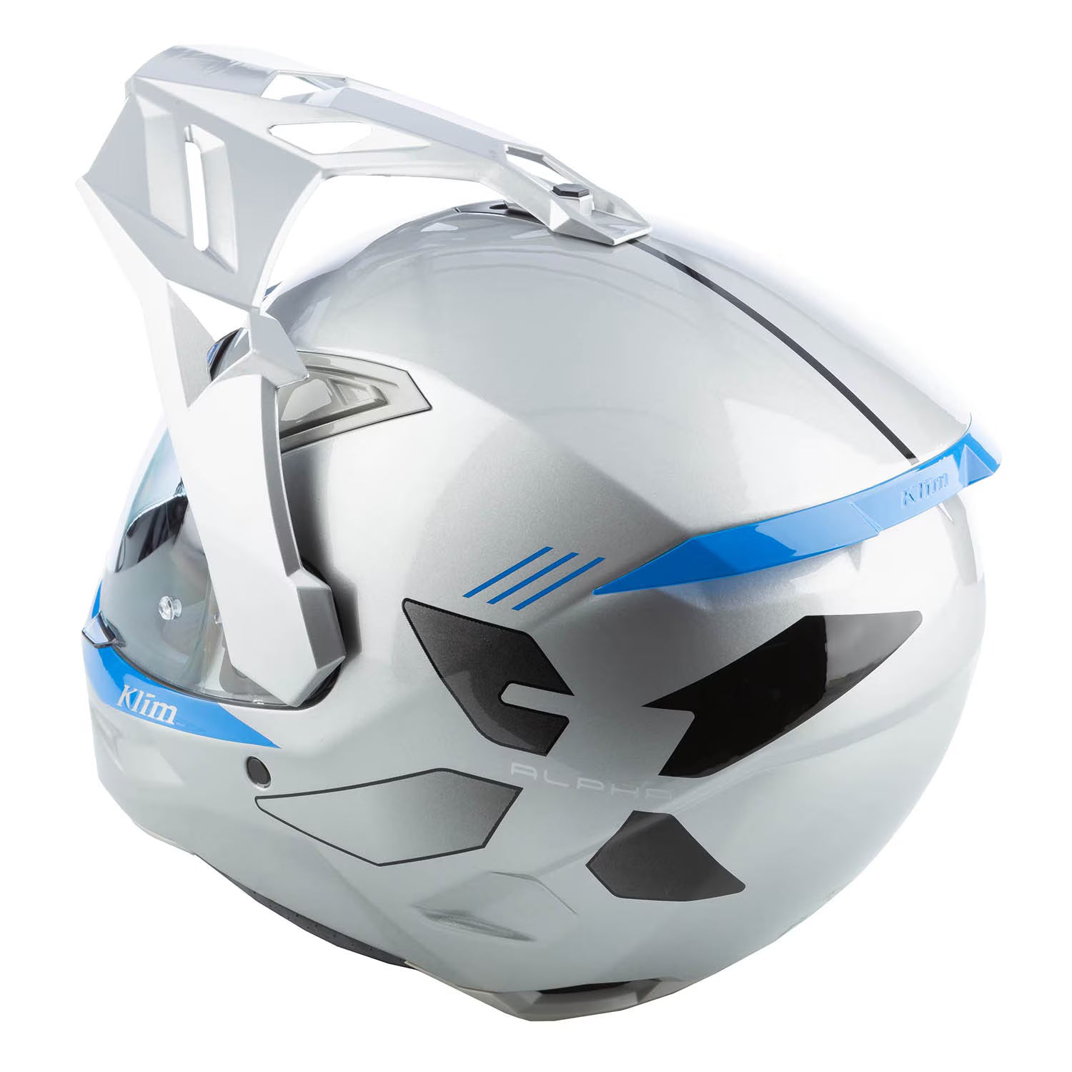 X1 Alpha Helmet ECE/DOT Gloss Concept High-Rise - Electric Blue Lemonade (ECE2206)