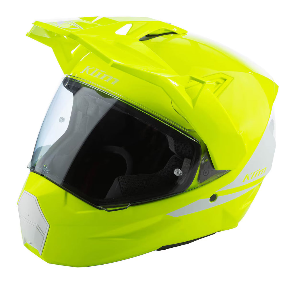Klim X1 Alpha Helmet ECE/DOT Gloss Hi-Vis - White (ECE2206)