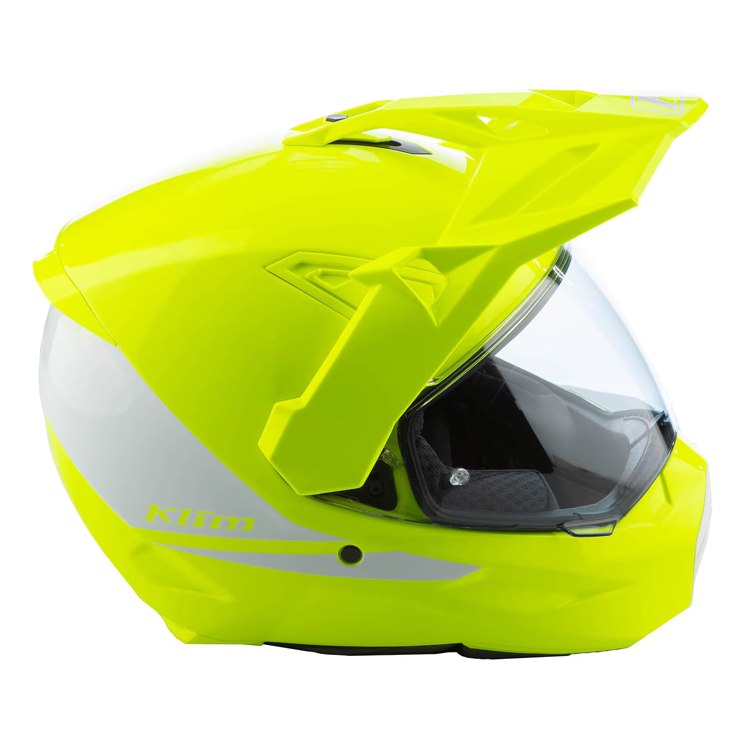 Klim X1 Alpha Helmet ECE/DOT Gloss Hi-Vis - White (ECE2206)