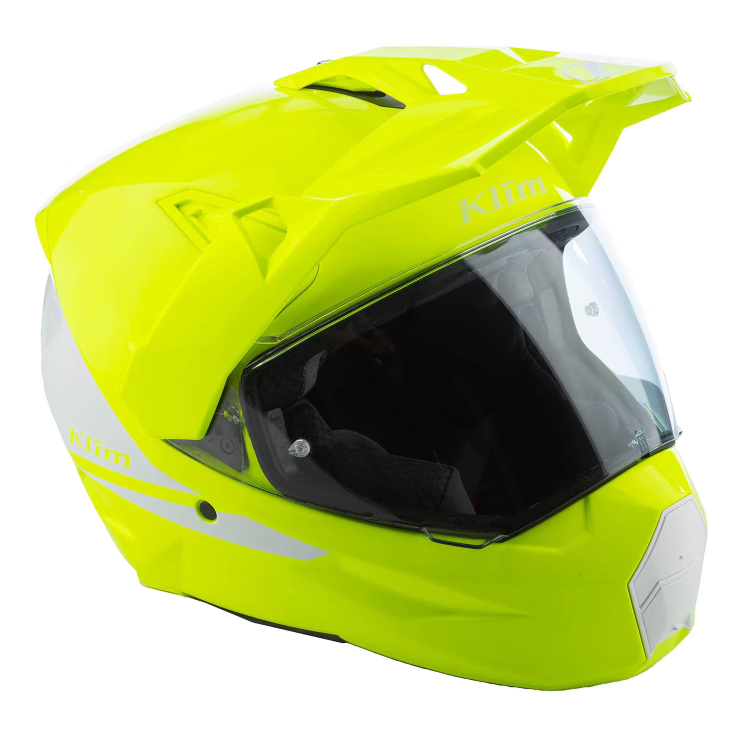 Klim X1 Alpha Helmet ECE/DOT Gloss Hi-Vis - White (ECE2206)