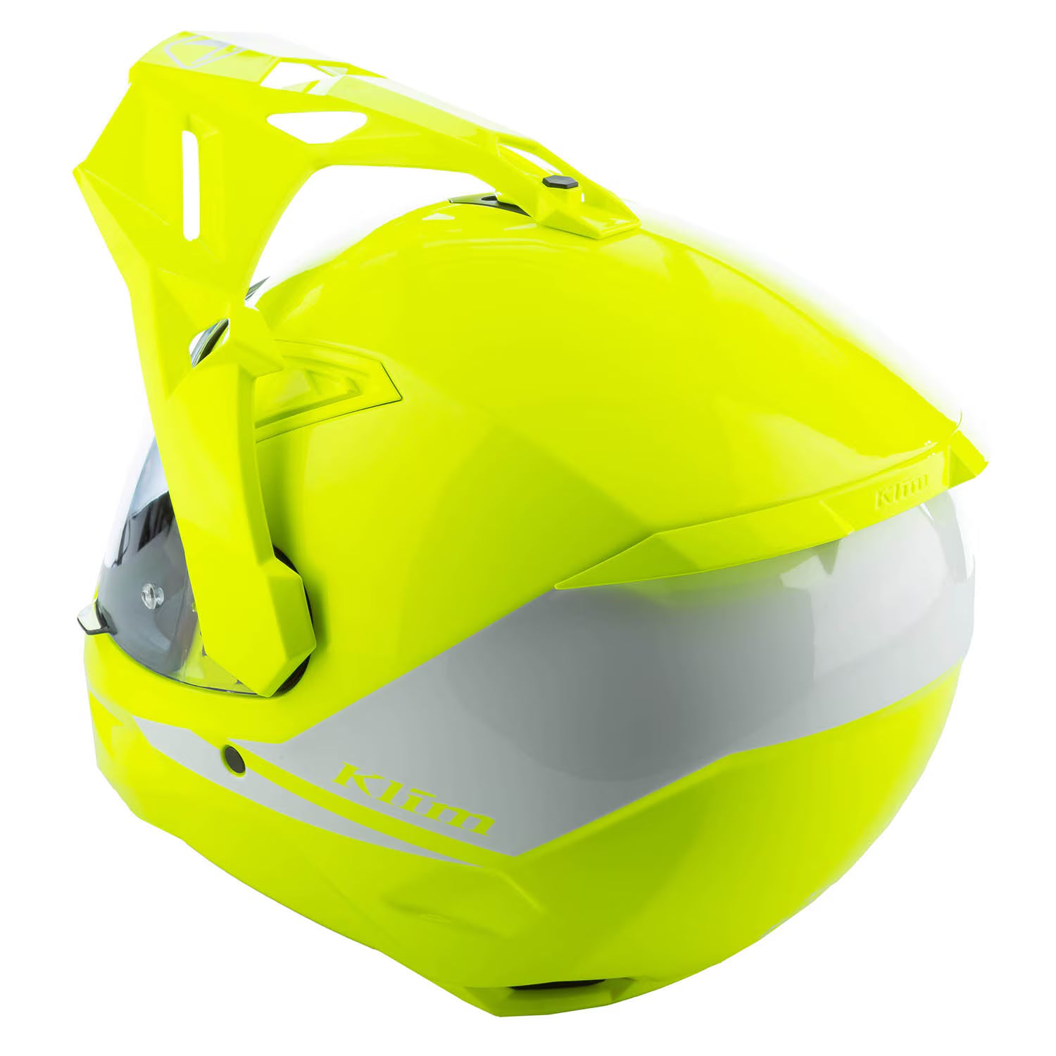 Klim X1 Alpha Helmet ECE/DOT Gloss Hi-Vis - White (ECE2206)