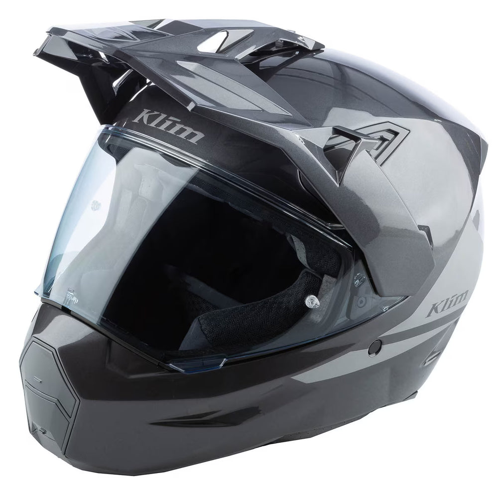 Klim X1 Alpha Helmet ECE/DOT Gloss Metallic Asphalt - Monument (ECE2206)