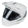 Klim X1 Alpha Helmet ECE/DOT Gloss White - High-rise (ECE2206)