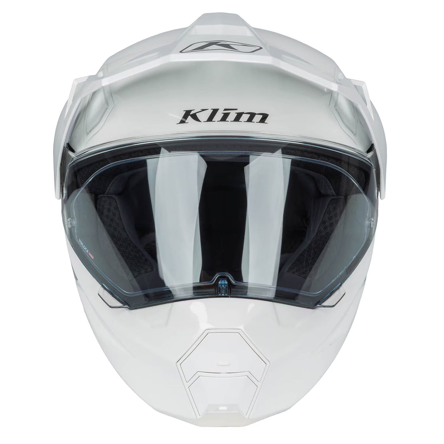 Klim X1 Alpha Helmet ECE/DOT Gloss White - High-rise (ECE2206)
