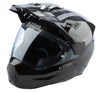 Klim X1 Alpha Helmet ECE/DOT Patriot - Gloss Metallic Gunmetal Black (ECE2206)