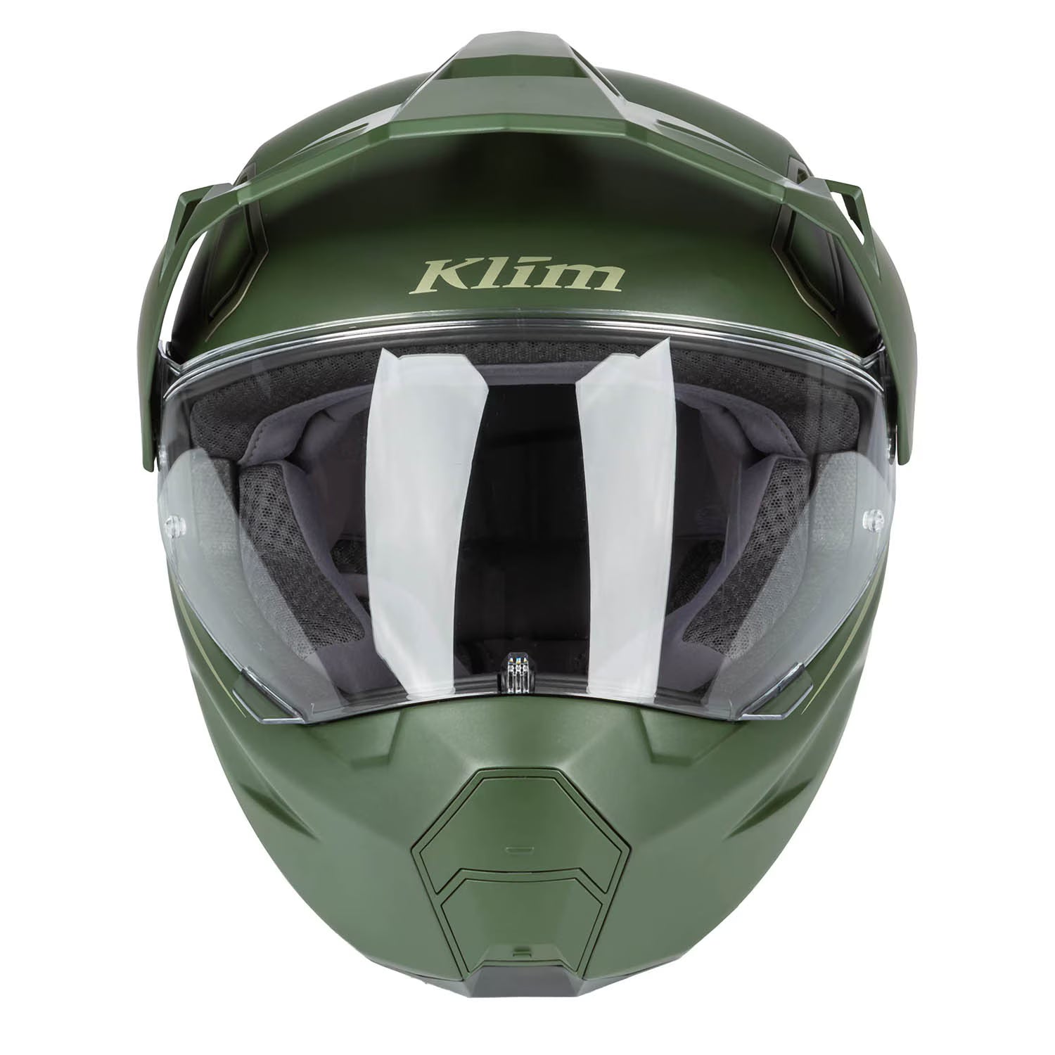 Klim X1 Alpha Helmet ECE/DOT Quanta Matte Rifle Green - Oil Green (ECE2206)