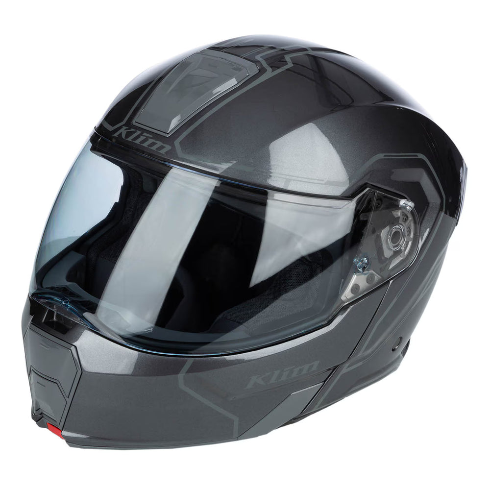 Klim GT1 Expedition Helmet - Gloss Metallic Asphalt (ECE22.06)