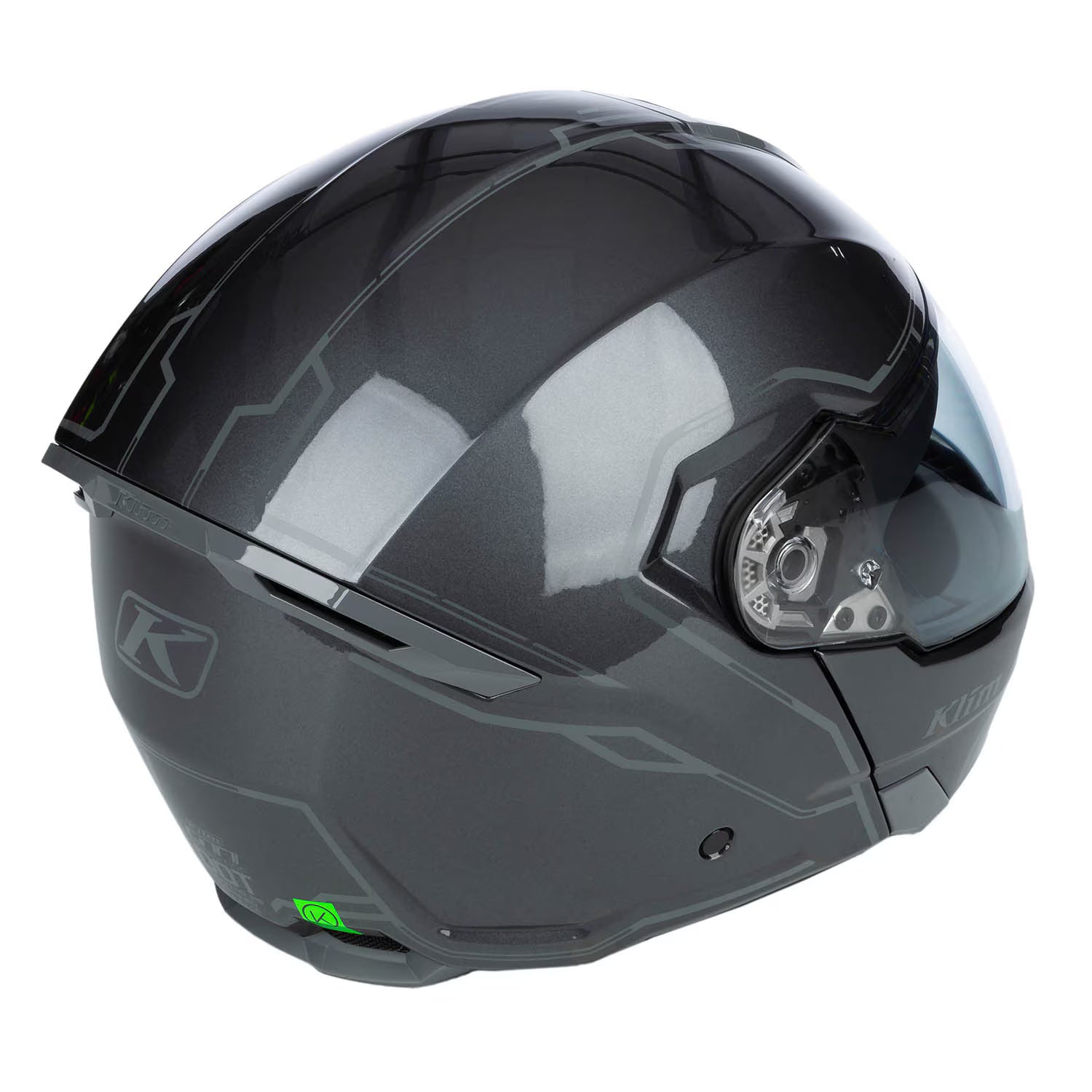 Klim GT1 Expedition Helmet - Gloss Metallic Asphalt (ECE22.06)