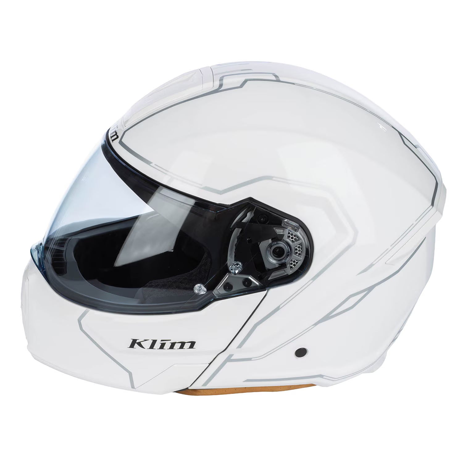 Klim GT1 Expedition Helmet - Gloss White (ECE22.06)