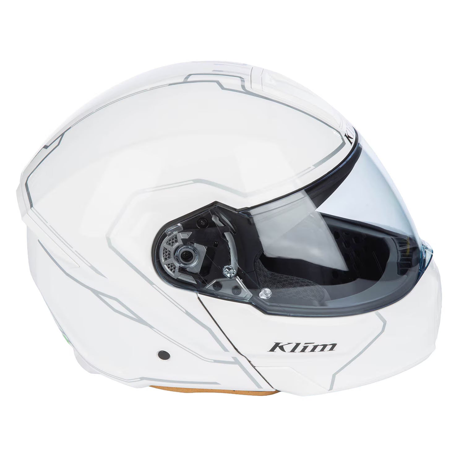 Klim GT1 Expedition Helmet - Gloss White (ECE22.06)
