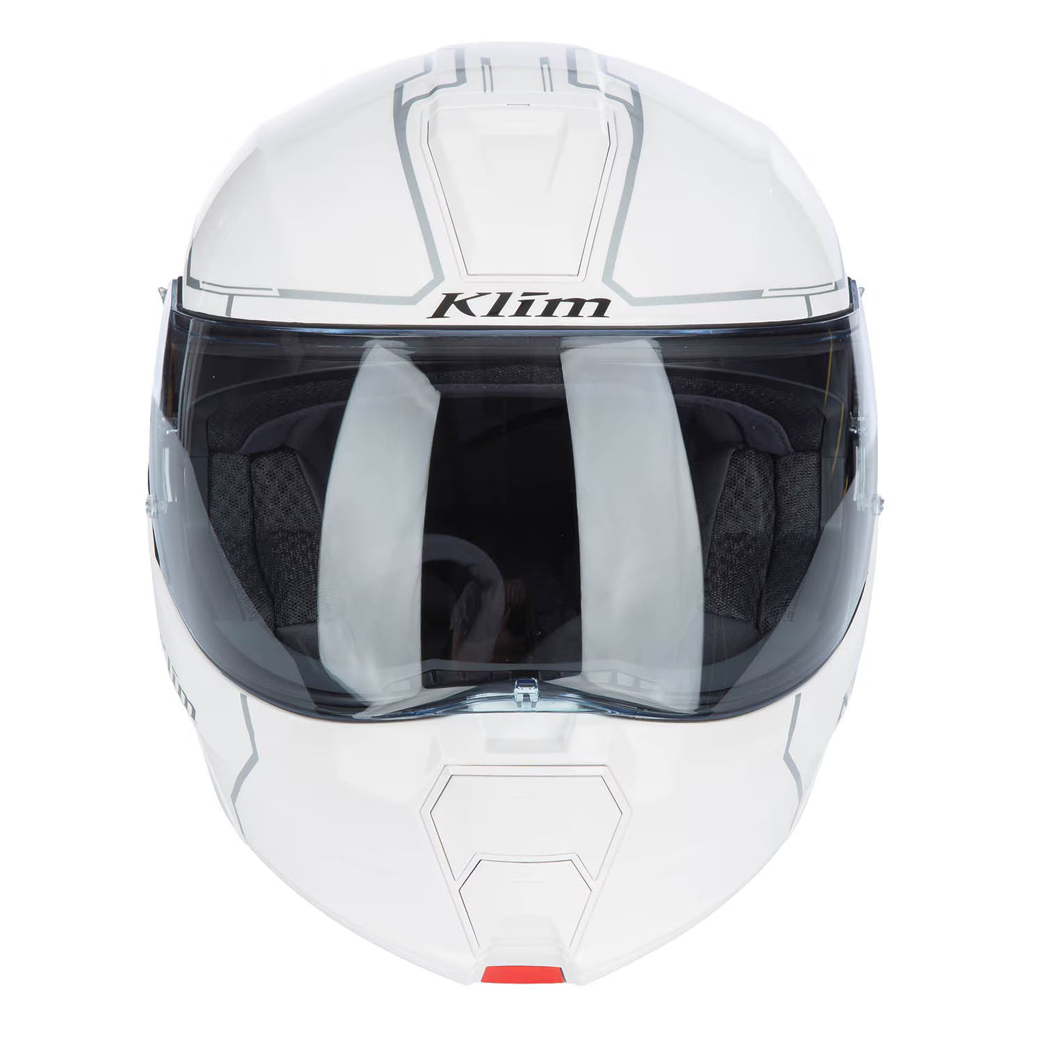 Klim GT1 Expedition Helmet - Gloss White (ECE22.06)