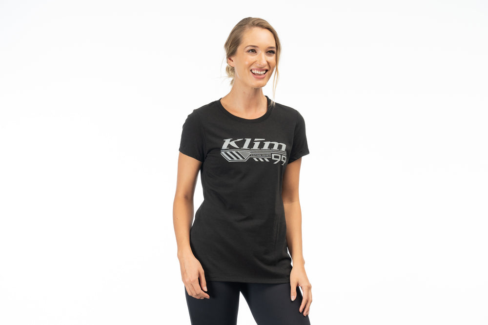 Klim Foundation Tri-blend Tee Black - High-rise