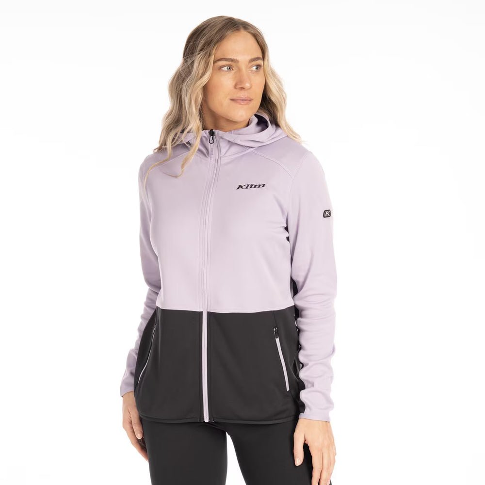 Klim Solitude Hoodie Wisteria - Black