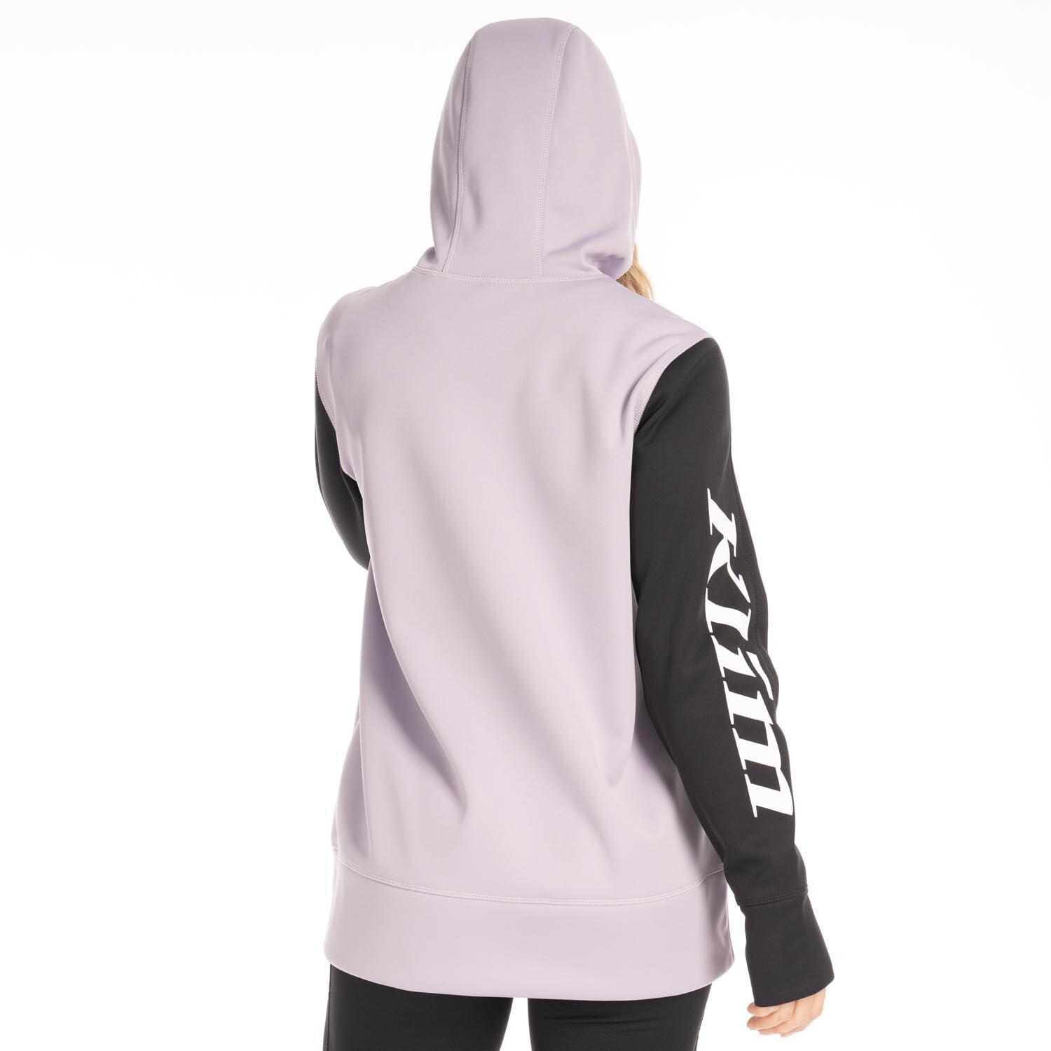 Klim Visita Long Hoodie Wisteria - Black
