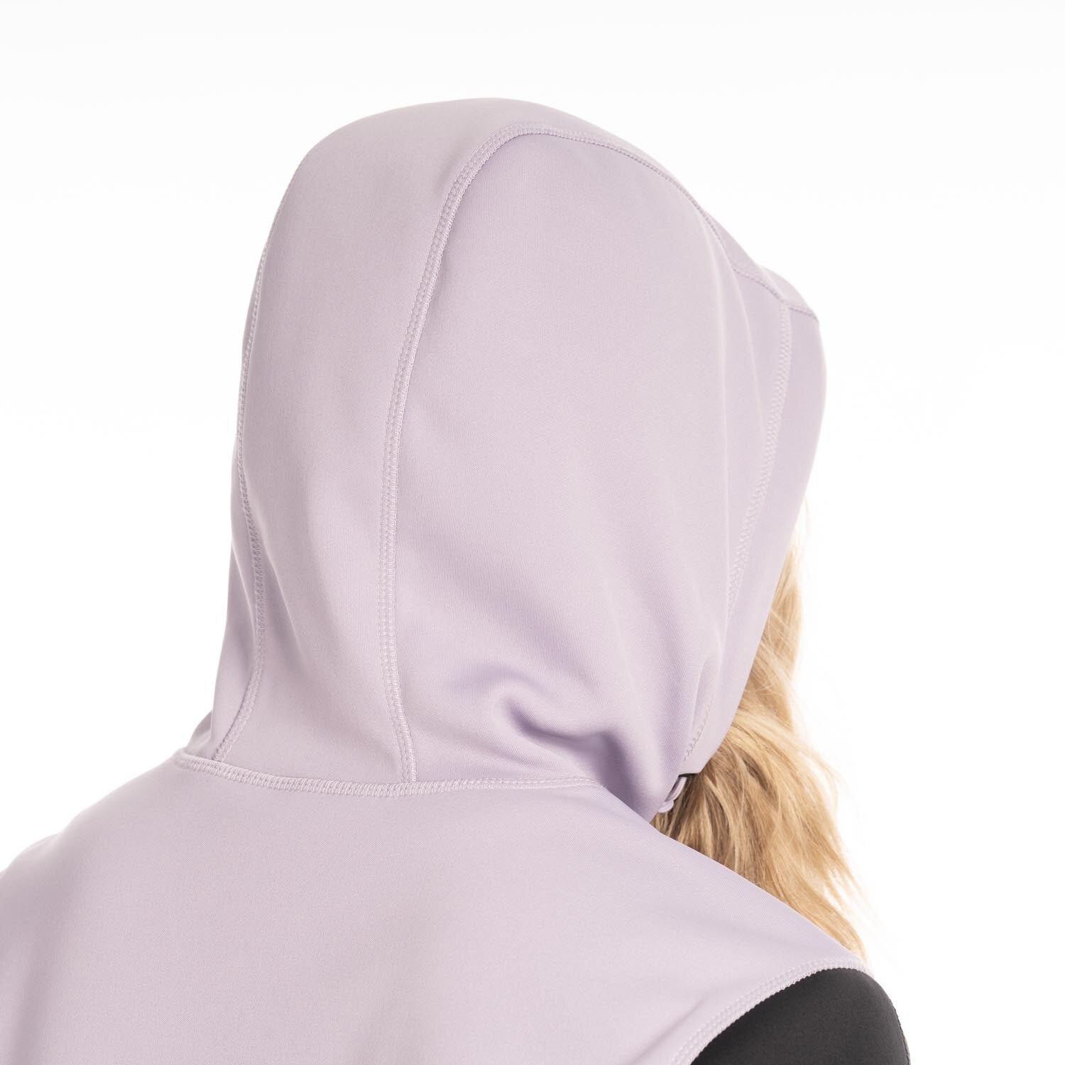 Klim Visita Long Hoodie Wisteria - Black