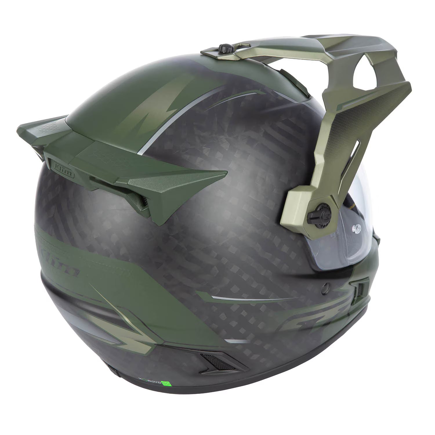 Klim Krios Pro Helmet ECE/DOT Echo Matte Black - Rifle Green - Oil Green