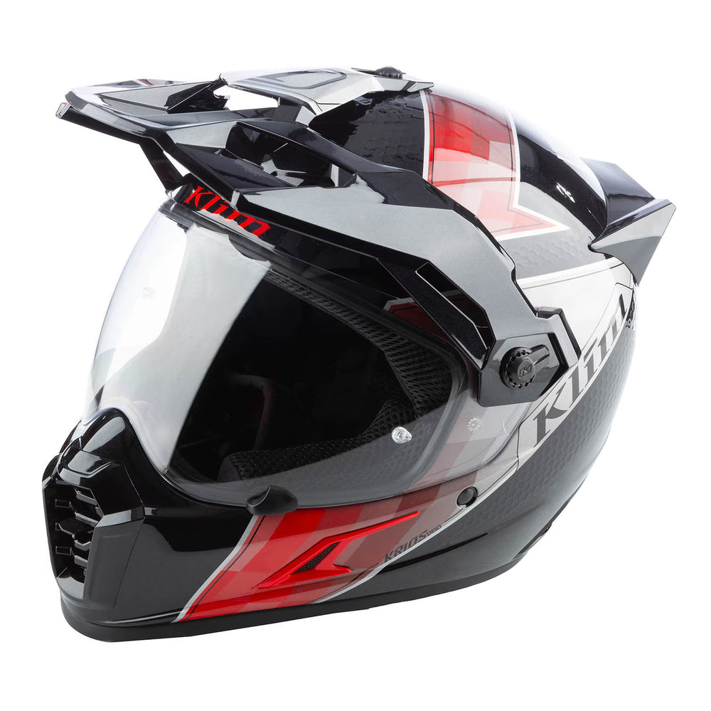 Krios Pro Helmet ECE Spectrum Black - Fiery Red