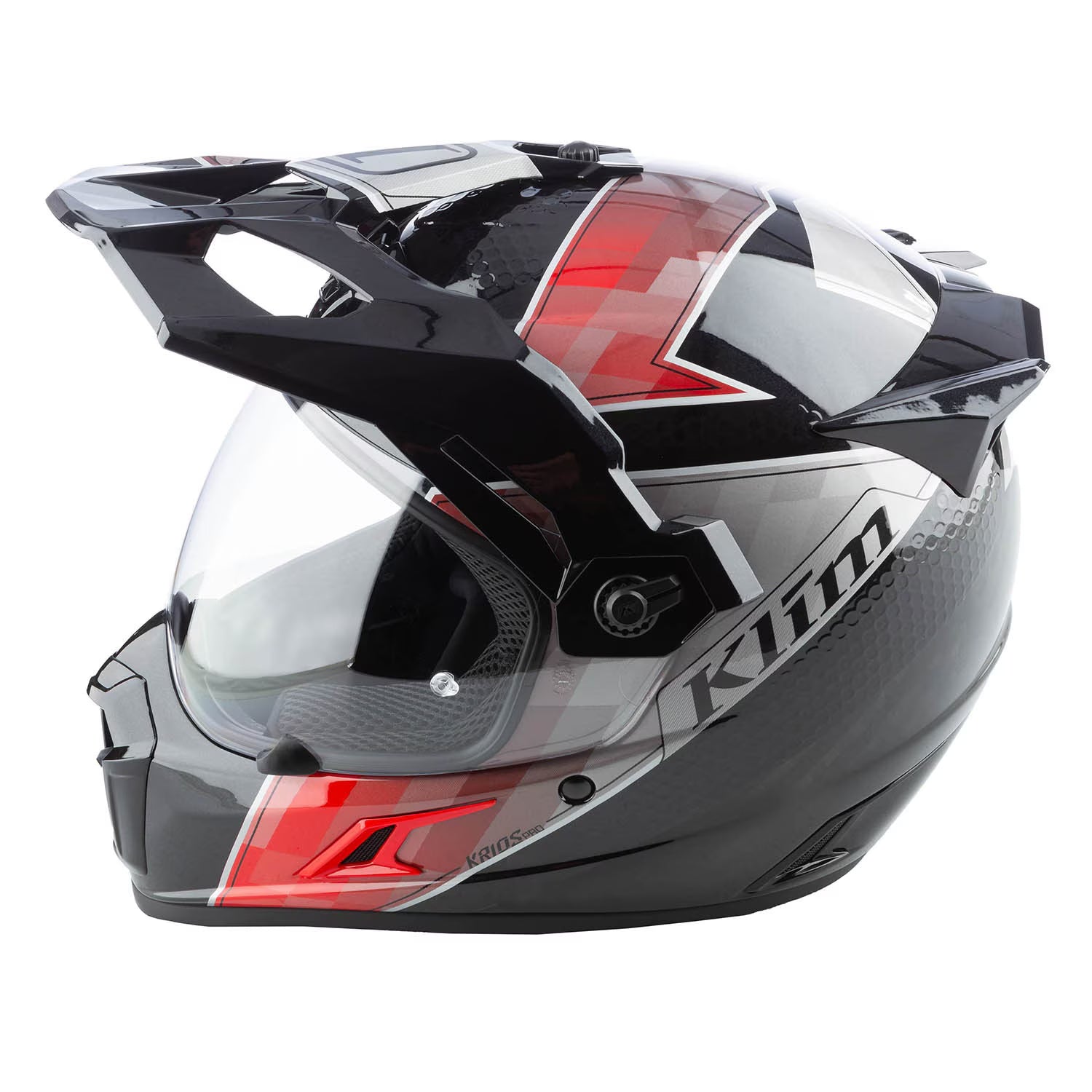 Krios Pro Helmet ECE/DOT Spectrum Black - Fiery Red