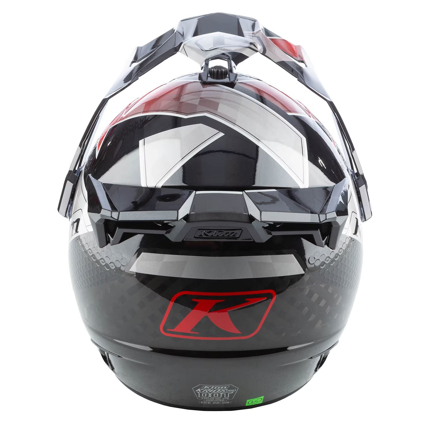 Krios Pro Helmet ECE/DOT Spectrum Black - Fiery Red