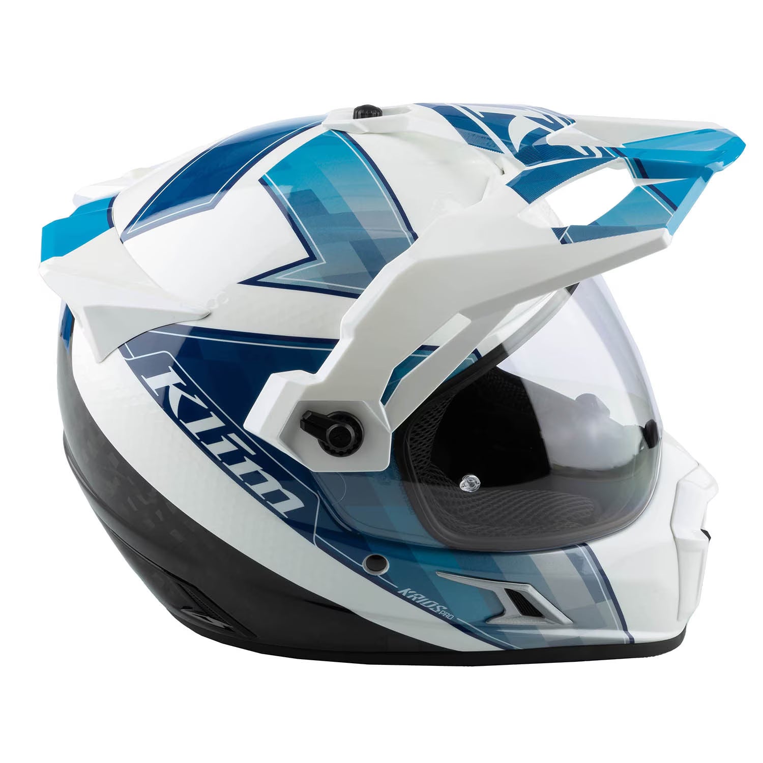 Klim Krios Pro Helmet ECE Spectrum White - Blue