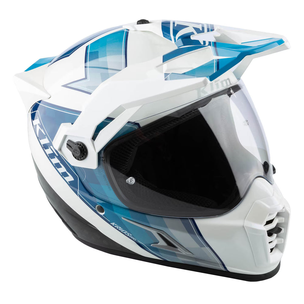 Klim Krios Pro Helmet ECE Spectrum White - Blue