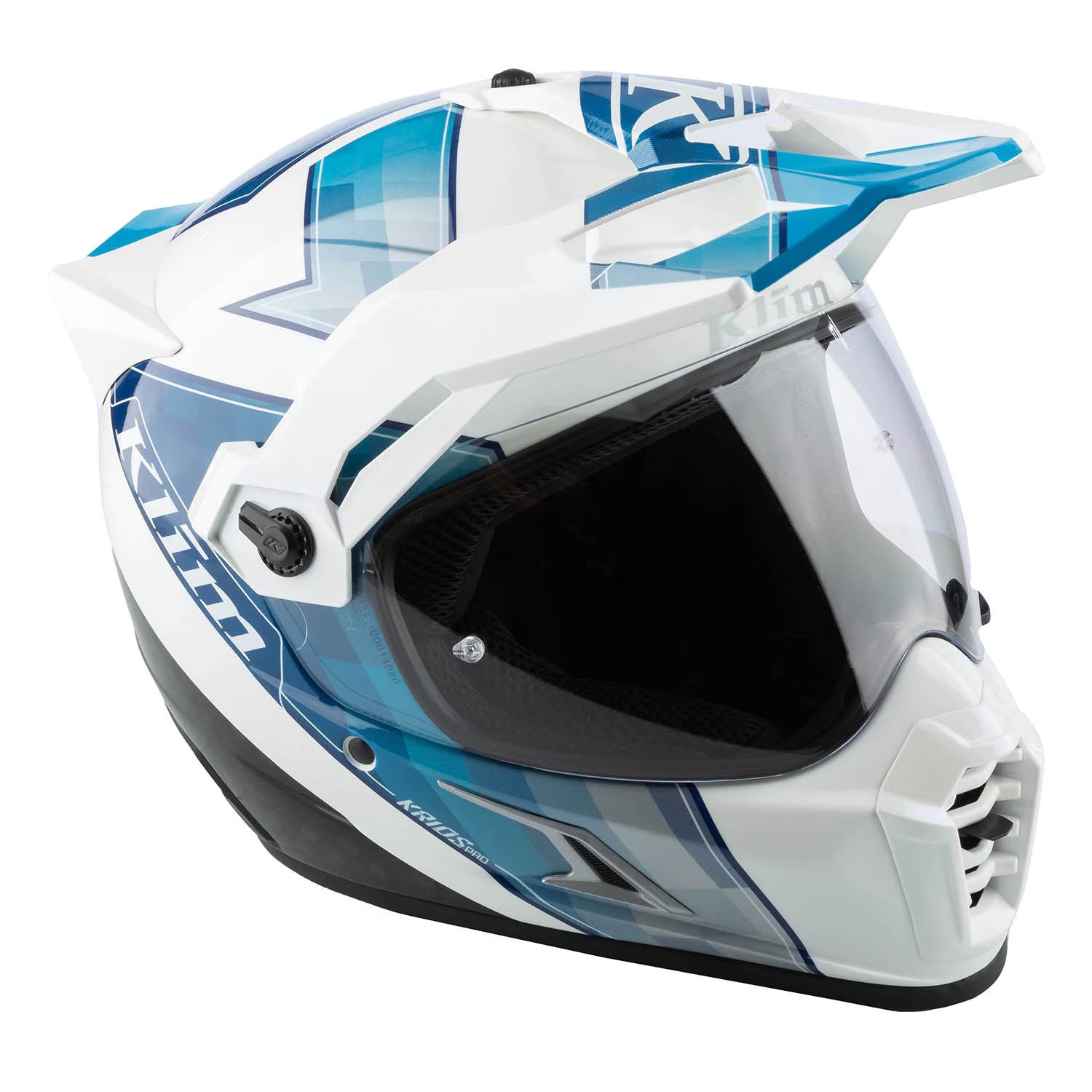 Klim Krios Pro Helmet ECE Spectrum White - Blue