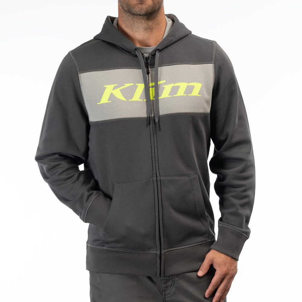 Klim Trailside Hoodie Asphalt - Monument