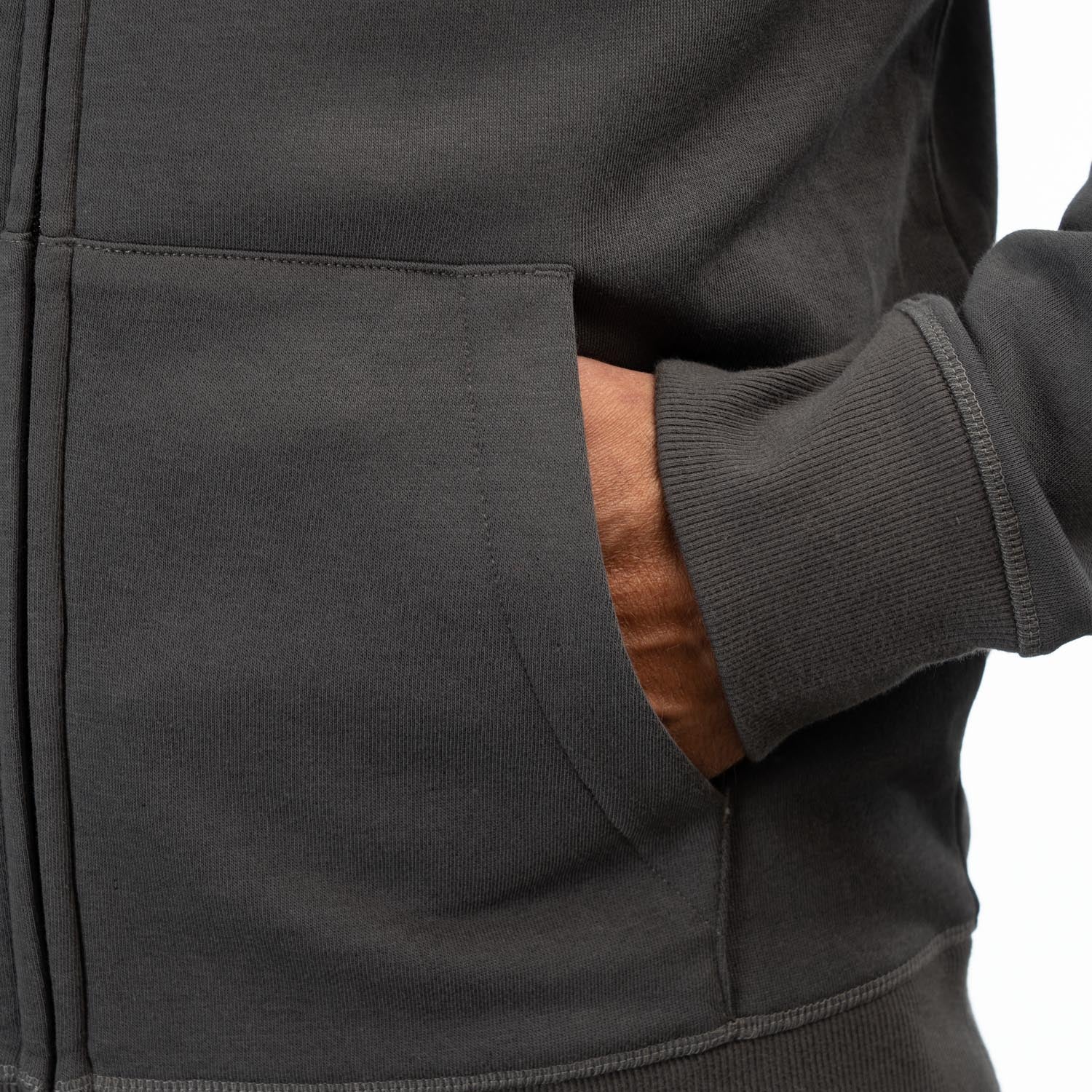 Klim Trailside Hoodie Asphalt - Monument