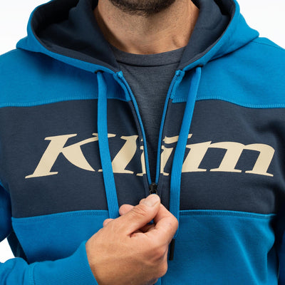 Klim Trailside Hoodie Imperial Blue - Dress Blues