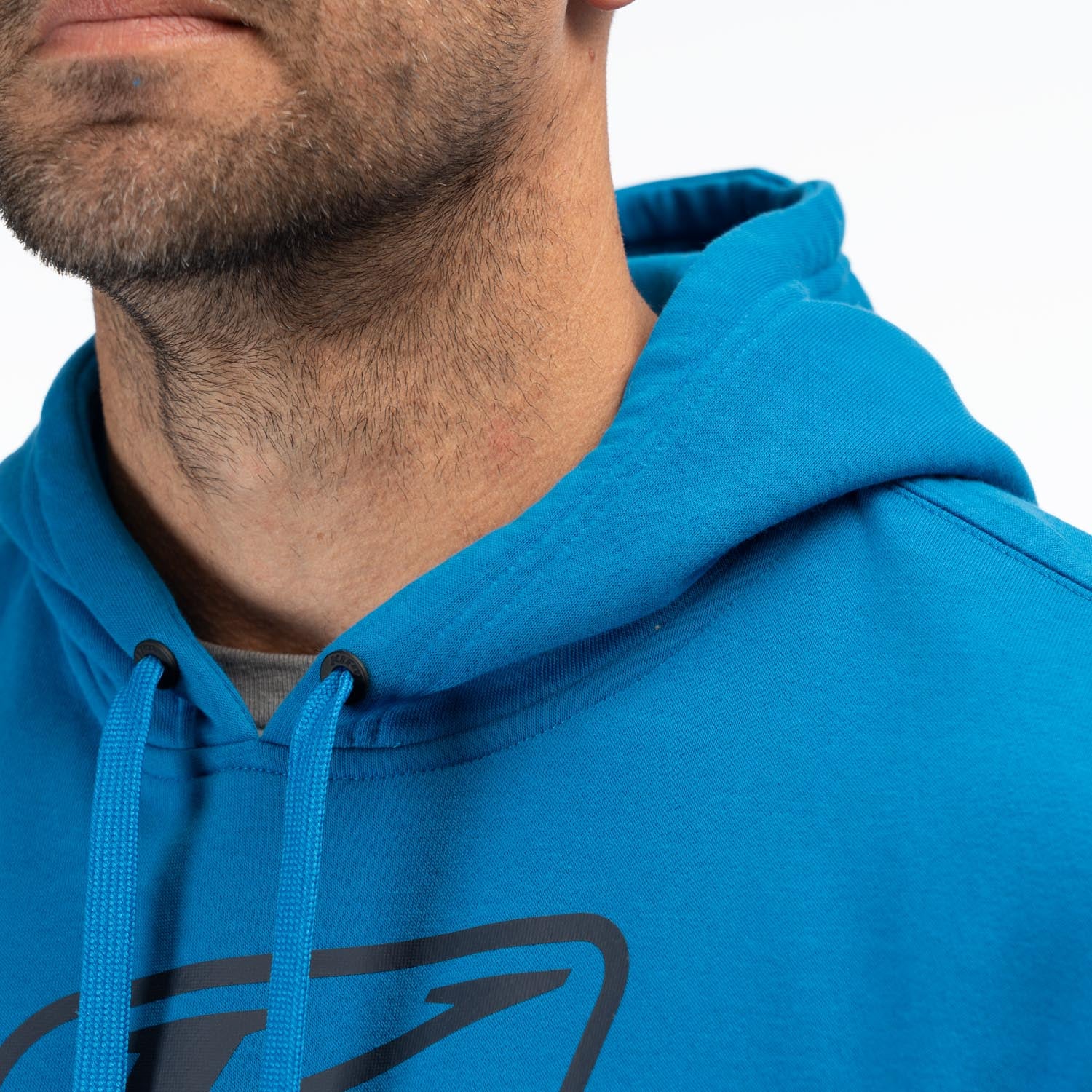 Klim Peak Side Pullover Hoodie Imperial Blue - Dress Blues