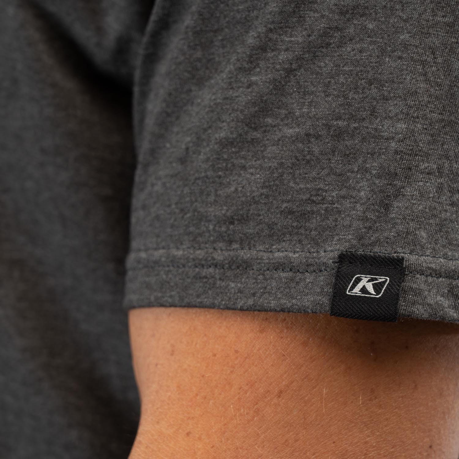 Klim Patriot Klim Flag Tri-Blend Tee Heathered Charcoal - Monument