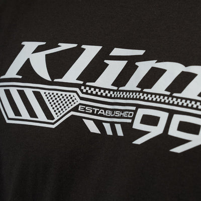 Klim Foundation Tri-Blend T-Shirt Black - Monument