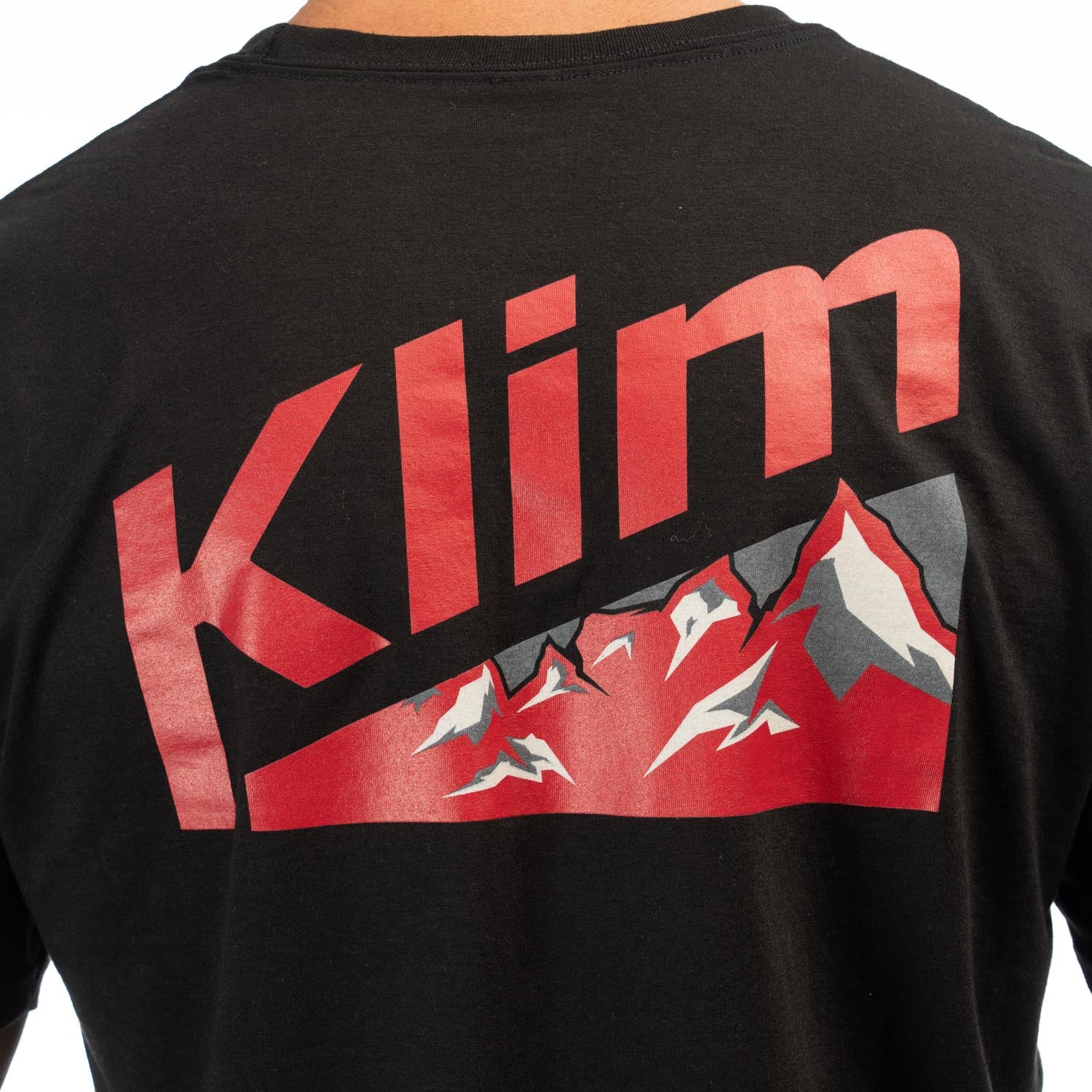 Klim Mountain Peak Tri-Blend Tee Black - Chili Pepper