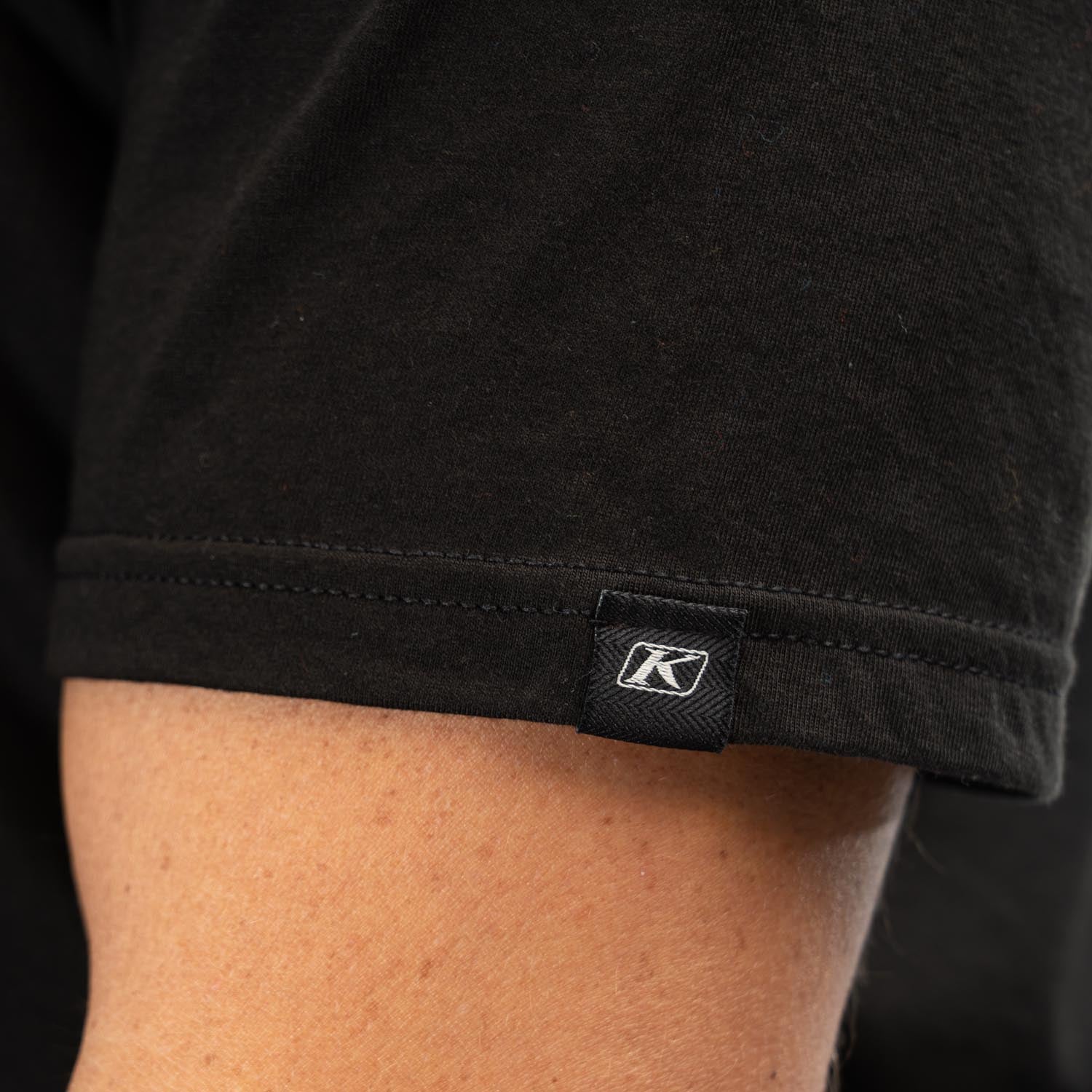 Klim Mountain Peak Tri-Blend Tee Black - Chili Pepper