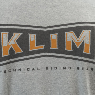 Klim Pinned Tri-Blend Tee Heathered Gray - Golden Brown