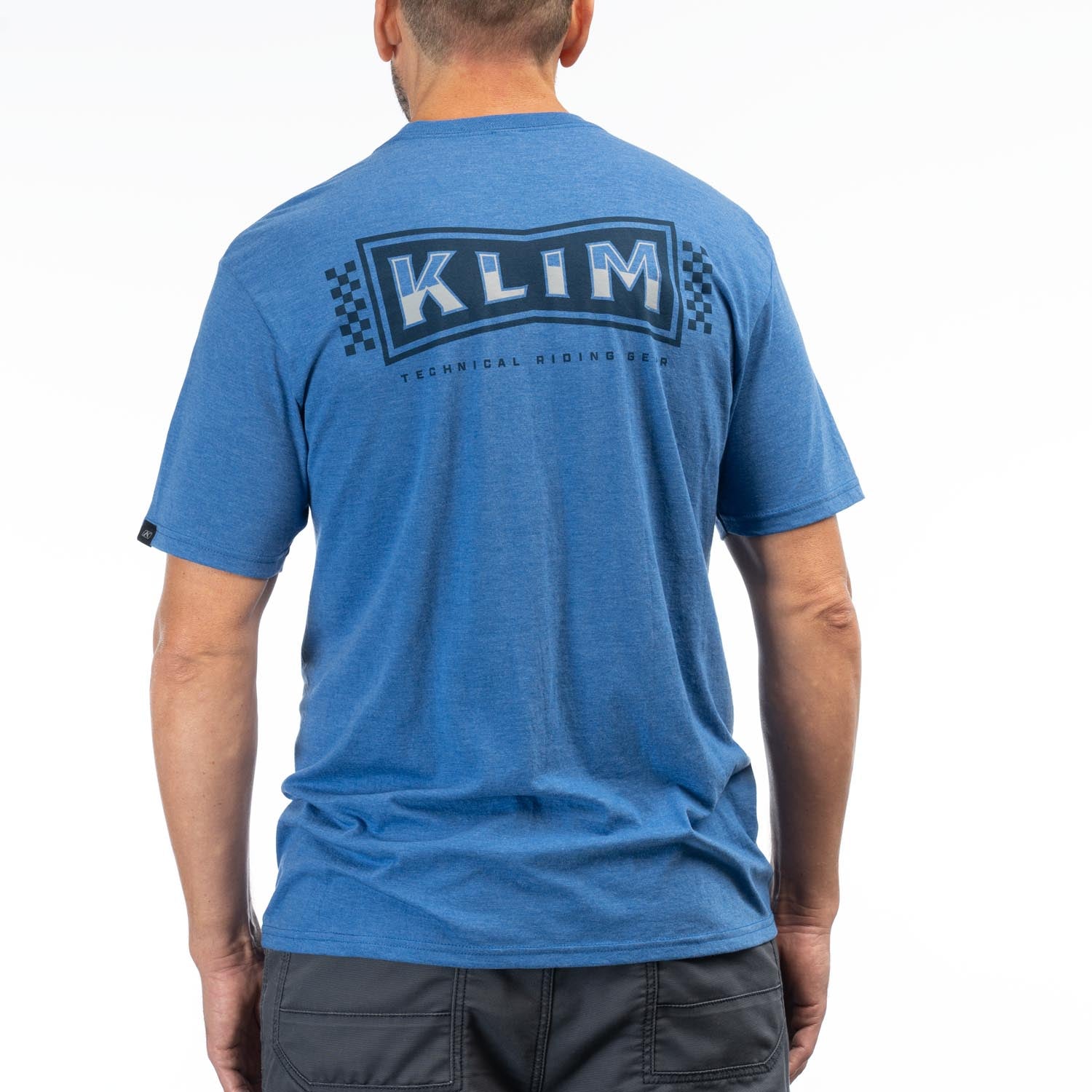 Klim Pinned Tri-Blend Tee Royal Frost-Dress Blues
