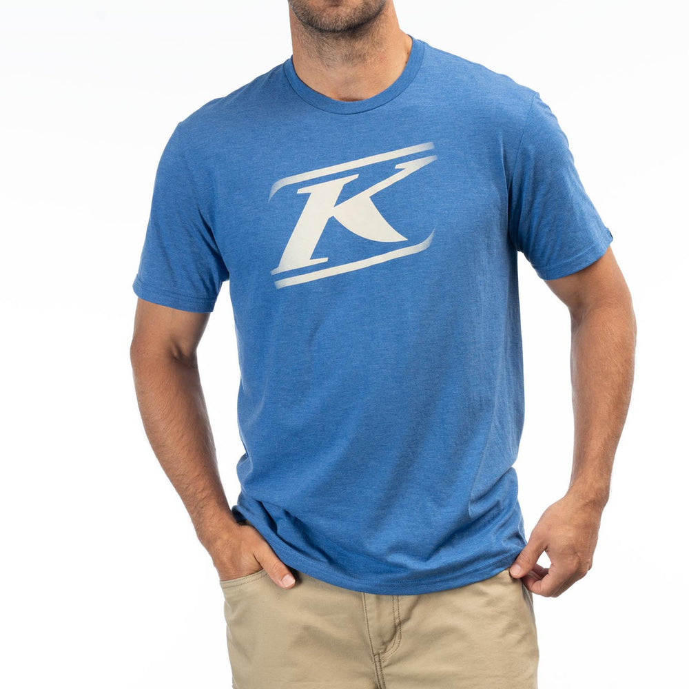 Klim Drift Tri-Blend Tee Royal Frost - Peyote